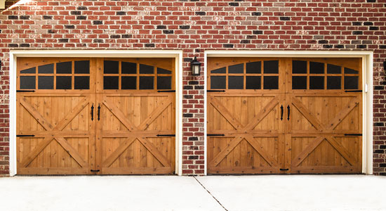 Craftsman Style Garage Doors with Windows